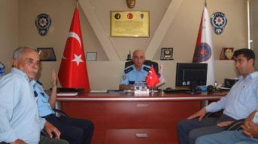 Selendi İl&ccedil;e Emniyet Amiri Torun, Muhtarları Ağırladı