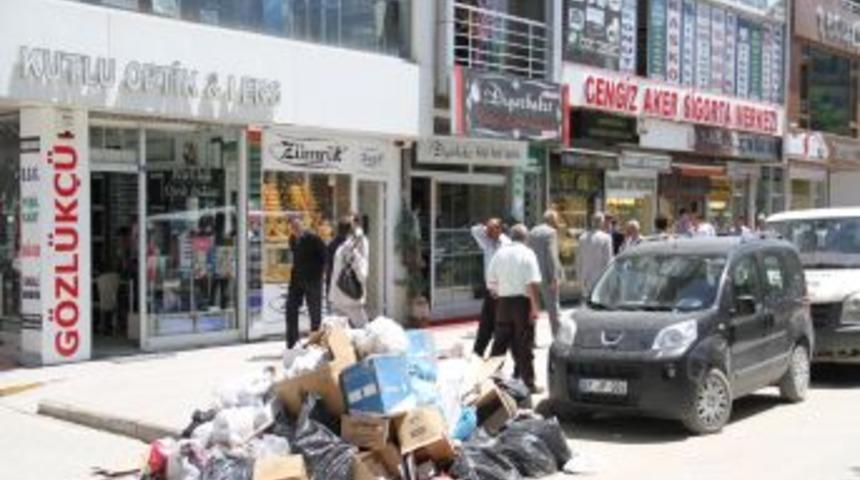Van'da &Ccedil;&ouml;p Dağları Oluştu
