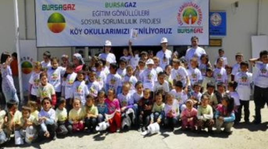 Bursagaz Okulları Onarıyor