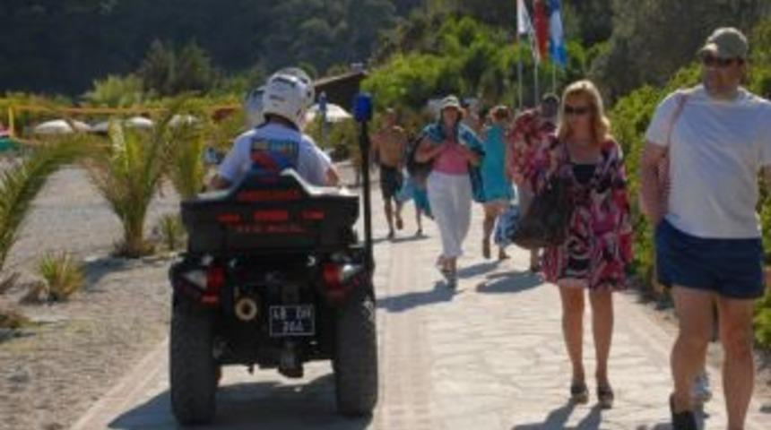 112 Acil Atv Motor &Ouml;l&uuml;deniz Plajlarında İlk Yardım Hizmeti Vermeye Başlıyor