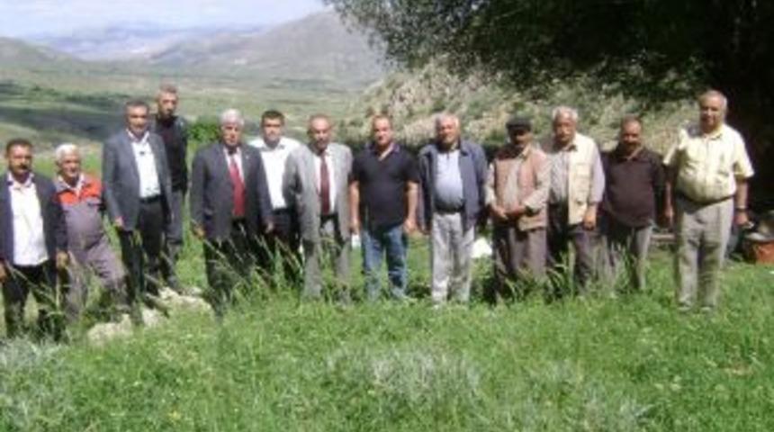 Doğanşehir Yayla Yolu &Ccedil;alışmaları Yerinde İncelendi