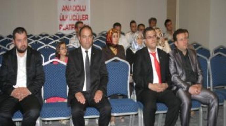 Anadolu &Uuml;lk&uuml;c&uuml;ler Platformu'ndan Mhp Y&ouml;netimine İstifa &Ccedil;ağrısı