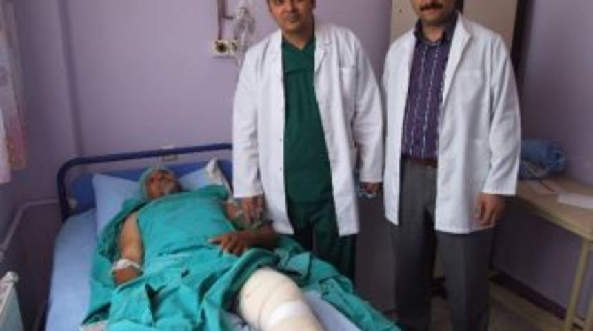 &Ccedil;ermik&rsquo;te İlk Total Diz Protez Ameliyatı Yapıldı