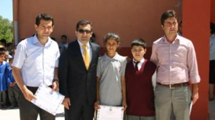 Yılsonu karne t&ouml;reni M&uuml;şk&uuml;le&rsquo;de yapıldı