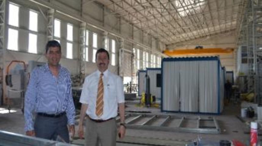 Doğunun İlk Prefabrik Yapı Fabrikası Yoğun İlgi G&ouml;r&uuml;yor