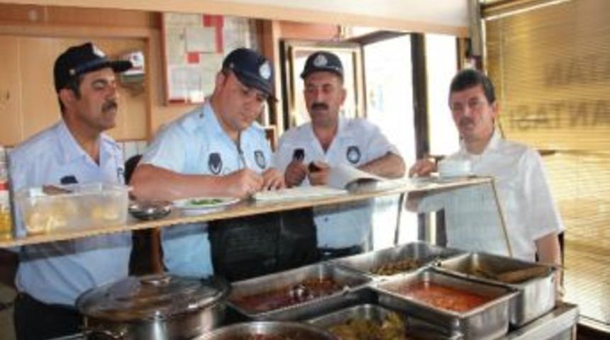 Oltu Belediyesi Zabıta Ekipleri Lokantaları Denetledi