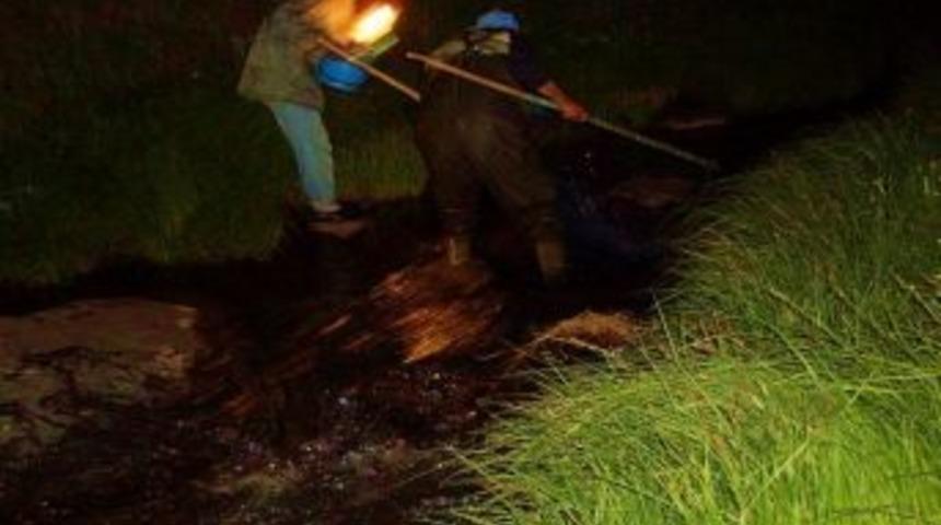 T&uuml;p Işğı İle Alabalık Avı