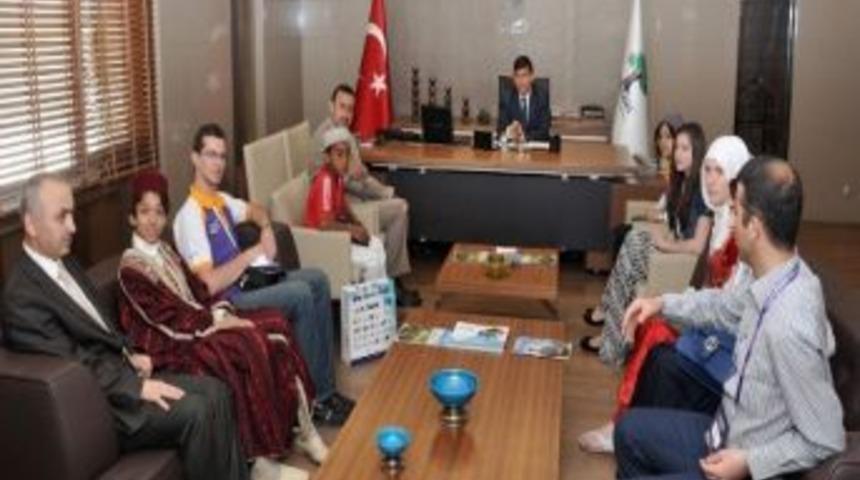 T&uuml;rk&ccedil;e Olimpiyatları &Ouml;ncesi Şehitkamil&rsquo;e Ziyaret