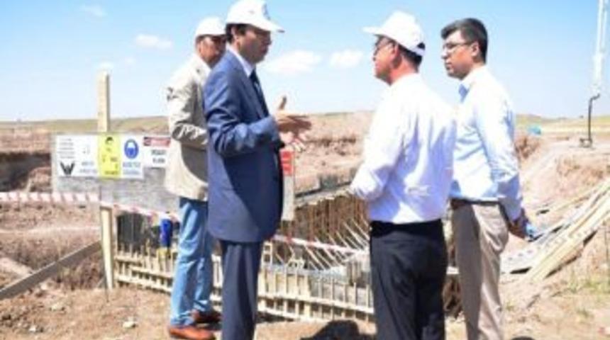 Baydemir, Acil Durumlar Pompa İstasyonu Temelini Attı