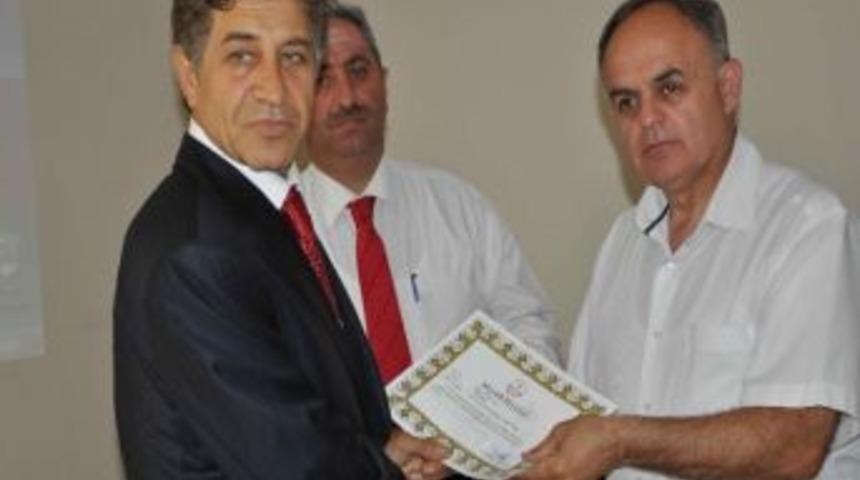 Dereceye Giren Okul M&uuml;d&uuml;rlerine Başarı Belgesi