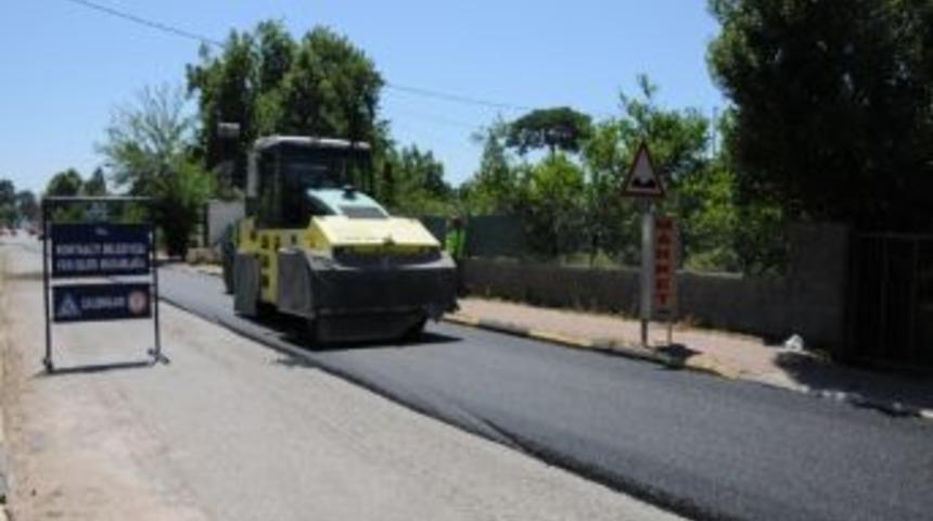 Konyaaltı Belediyesi Asfalt Sezonunu A&ccedil;tı