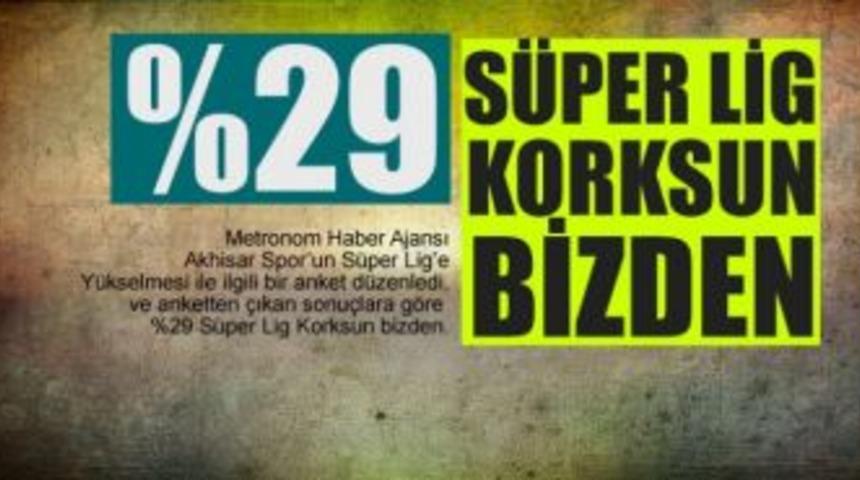 S&uuml;per Lig korksun Bizden