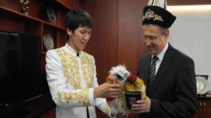 T&uuml;rk&ccedil;e Olimpiyatları I&ccedil;in Gelen &Ouml;ğrenciler, Oğuz&rsquo;u Ziyaret Etti