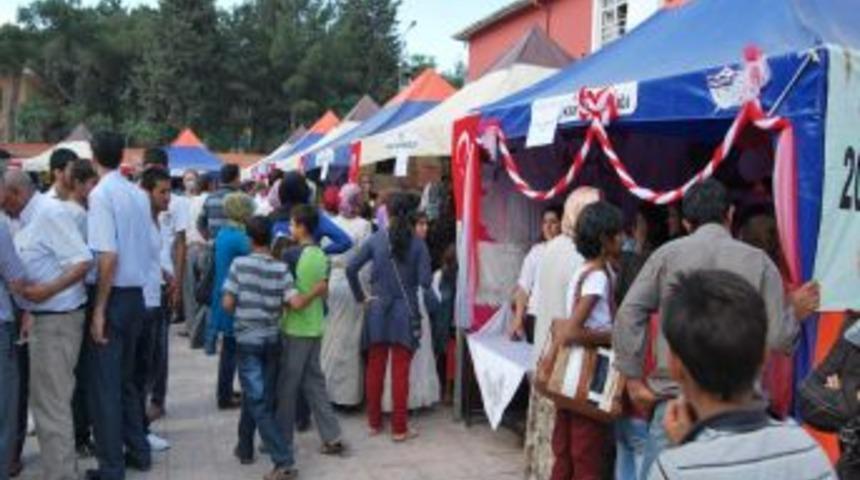 Suru&ccedil;&rsquo;ta Halk Eğitim Karma Sergisi A&ccedil;ıldı