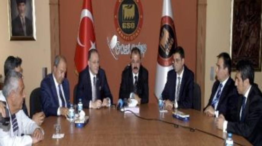 Ak Parti Gaziantep Milletvekili Nejat Ko&ccedil;er, Gso Y&ouml;netim Kurulu Toplantısına Katıldı