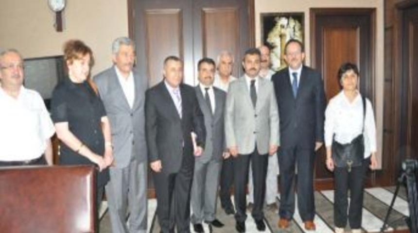 &Ccedil;evre Ve Şehircilik İl M&uuml;d&uuml;r&uuml; Sancak&rsquo;tan Başkan K&uuml;lc&uuml;&rsquo;ye Ziyaret