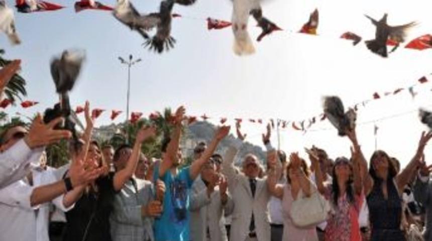 Altın G&uuml;vercin Kanatlanıyor