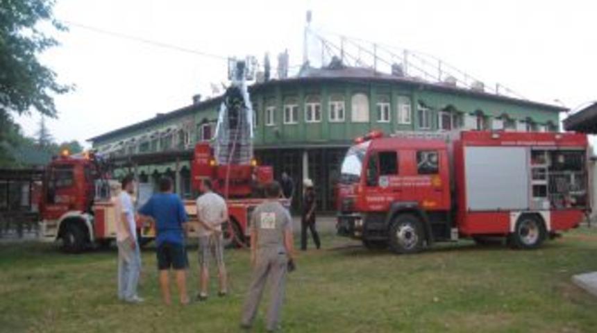 Sakaryaspor Tesislerinde Yangın