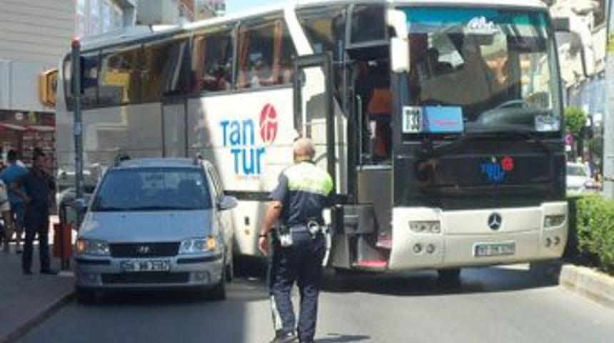 Trafik kurallarına uyan yok!