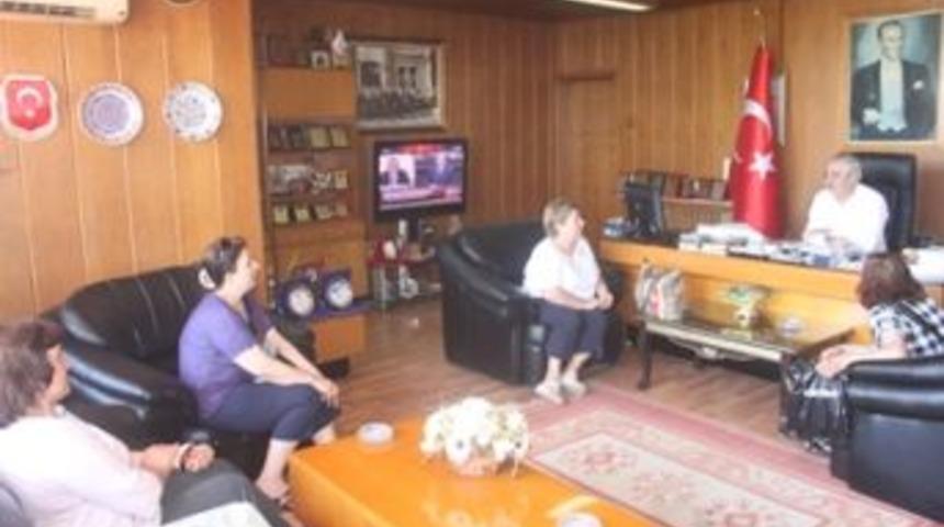 Kurs &ouml;ğreticilerinden &Ouml;zcan&rsquo;a ziyaret&hellip;