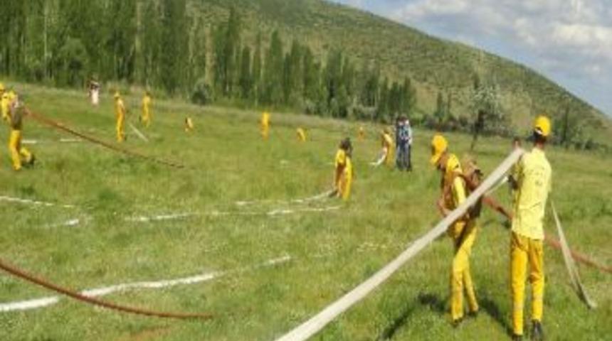 Simavlı Ormancılar Yangın Tatbikatından Tam Not Aldı