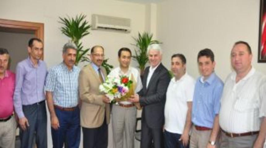 Milletvekili Şahin'den G&uuml;mr&uuml;k M&uuml;d&uuml;rl&uuml;ğ&uuml;ne Ziyaret