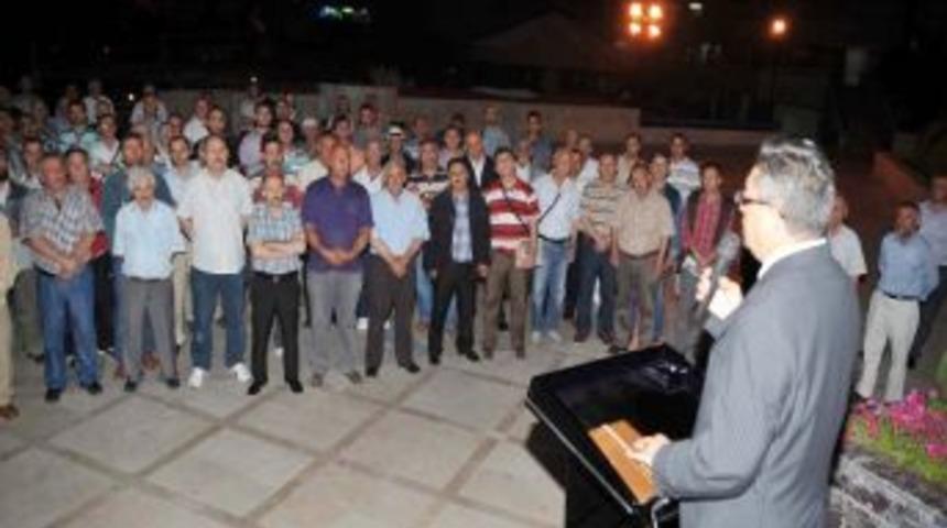 Başkan Tiryaki Bu Kez Erkekleri &Ccedil;anakkale&rsquo;ye Uğurladı