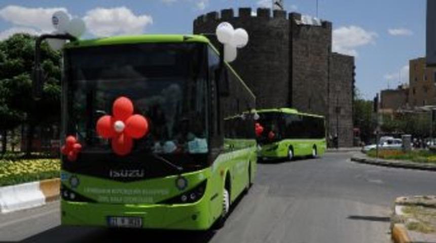 Diyarbakır&rsquo;da Engelli Erişimli 22 Otob&uuml;s Hizmete Girdi