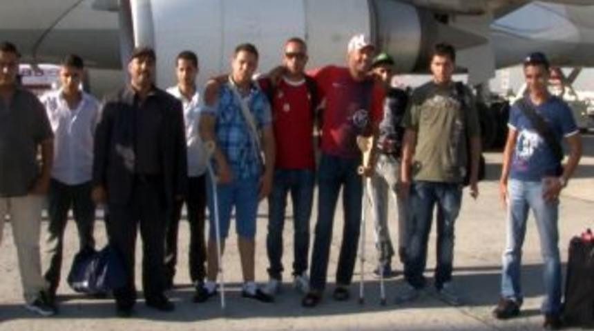 Tunus'ta Yaralanan 9 Kişi, TİKA Aracılığıyla T&uuml;rkiye'ye Getirildi