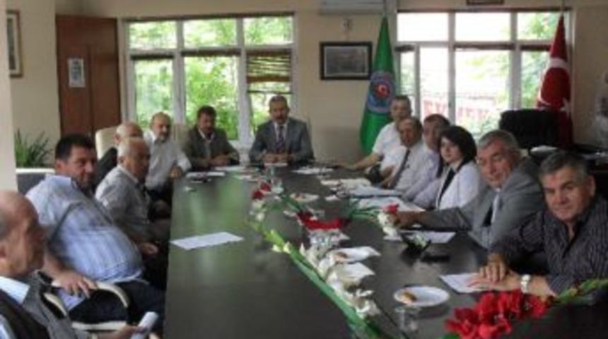 Tmo &Ccedil;orlu Ajansı Ve &Ccedil;orlu Ziraat Odasından Toplantı