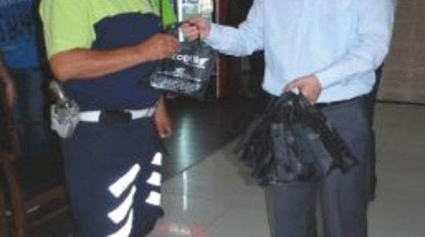 Motorize Ekiplere G&ouml;zl&uuml;k Hediye Edildi