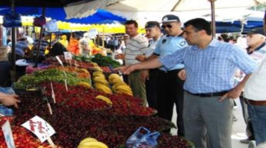 Halk Pazarında Bozuk Mal Denetimi