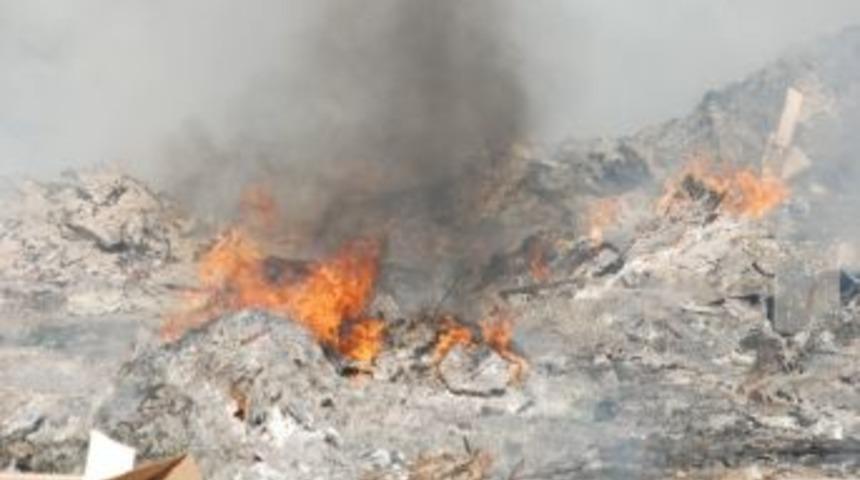 Didim&rsquo;de &Ccedil;&ouml;p Yangını Korkuttu