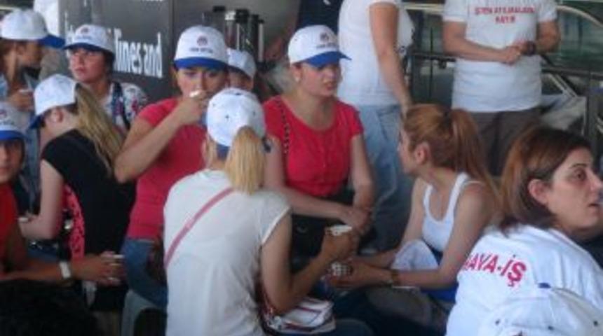 Atat&uuml;rk Havalimanı'ndaki Eylem Yasağına Hava-İş&rsquo;ten Tepki