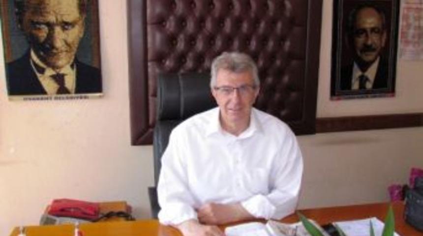 Chp &Ouml;demiş İl&ccedil;e Başkanı Mehmet Eriş: