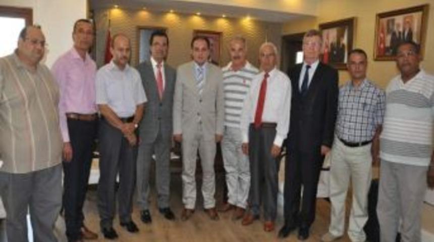 Ak Parti Salihli İl&ccedil;e Teşkilatı'ndan Baybatur'a Ziyaret