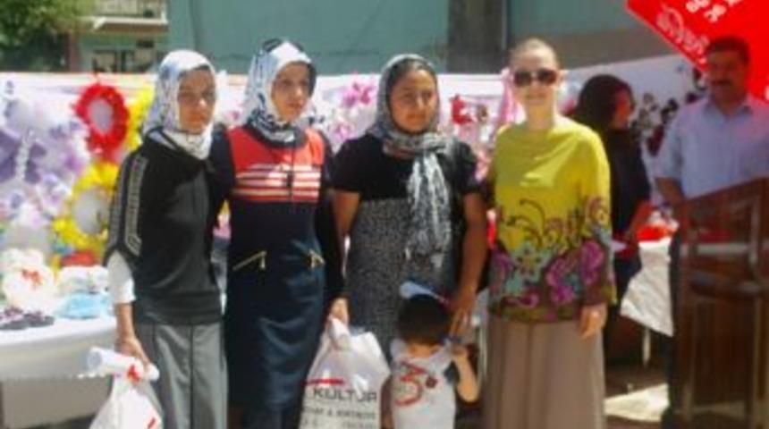 Sason Halk Eğitim Yıl Sonu Sergisi A&ccedil;ıldı