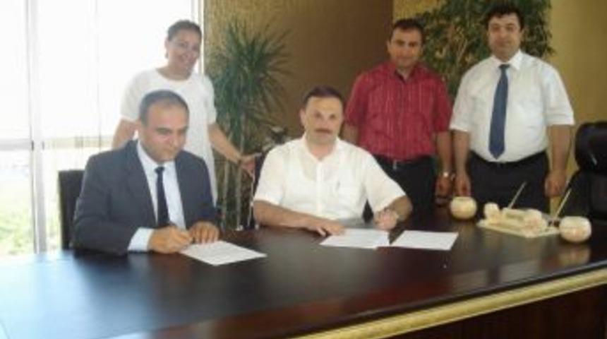 Soma Belediyesi İle Vakıfbank Arasında Maaş Protokol&uuml;