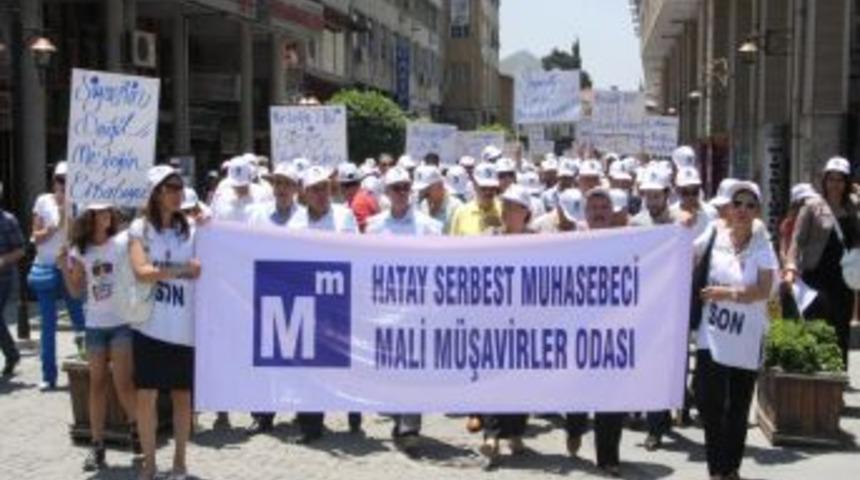 Muhasebeciler Eylem Yaptı