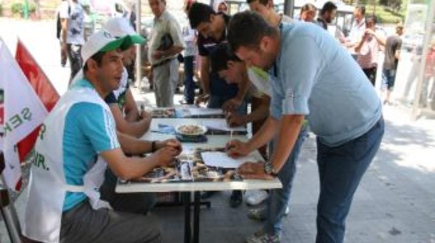 Nbş&rsquo;ye Karşı İmza Kampanyası