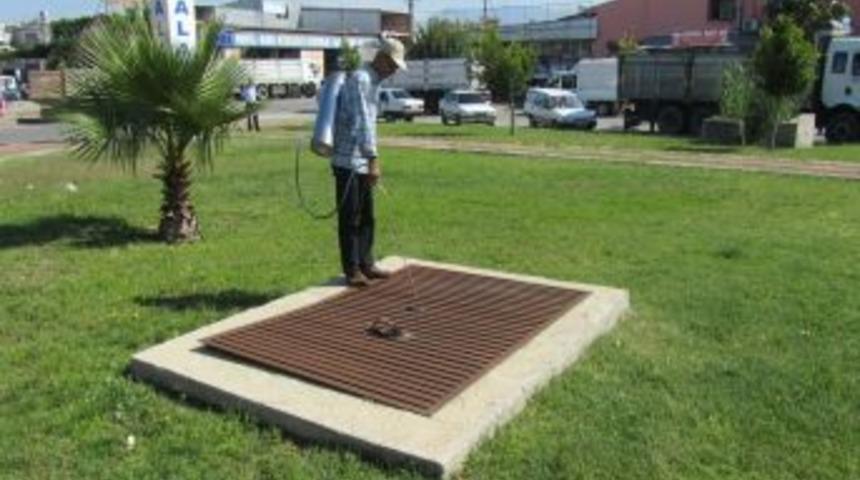 Manavgat'ta Haşereyle M&uuml;cadele &Ccedil;alışması