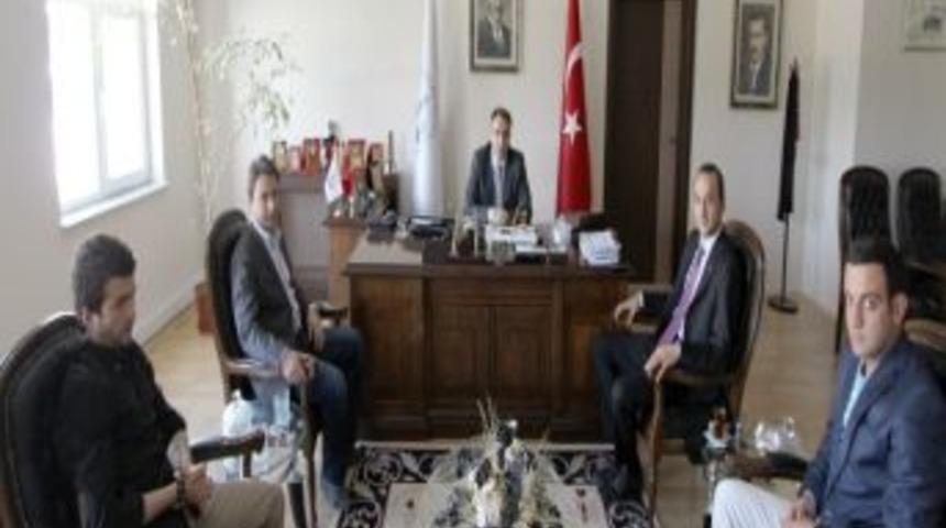 Erzurum Gen&ccedil; Musiad Y&ouml;netiminden Başkan Cengiz&rsquo;e Ziyaret