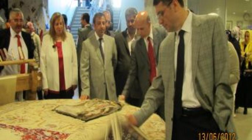 Paland&ouml;ken Halk Eğitim Merkezi Yıl Sonu Sergisi A&ccedil;tı