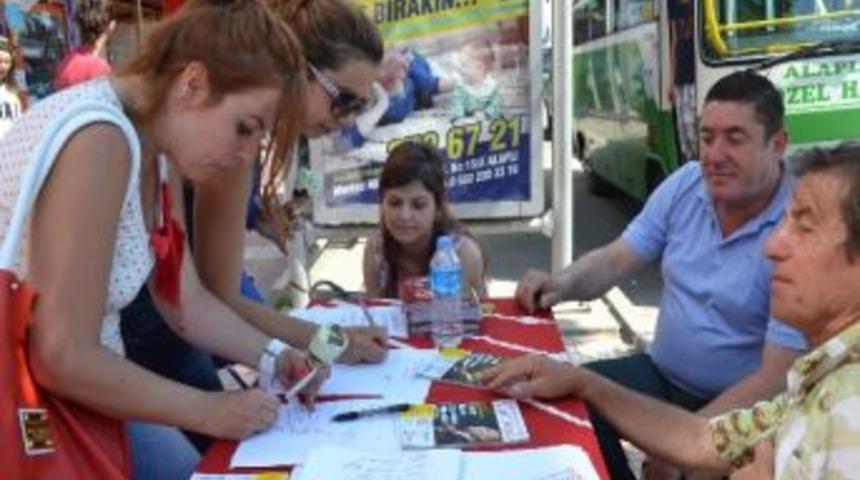 Alaplı Chp&rsquo;den Haberal İ&ccedil;in İmza Kampanyası