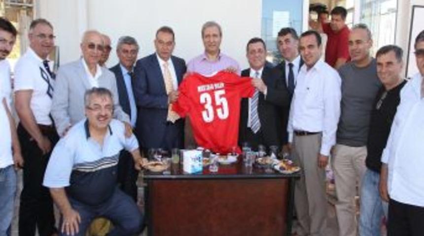 TFF Profesyonel Kurulu'nun Ege Kul&uuml;pleri Ziyareti Tamamlandı