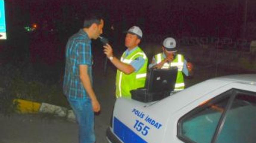 Osmancık&rsquo;ta trafik polisinden denetim