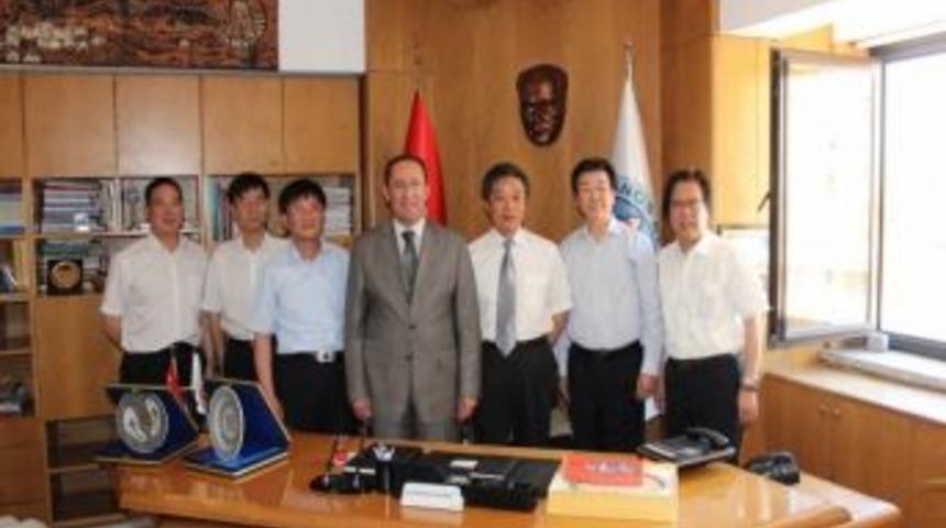 &Ccedil;in&rsquo;in Putuo Belediyesi Heyeti Avanos&rsquo;ta