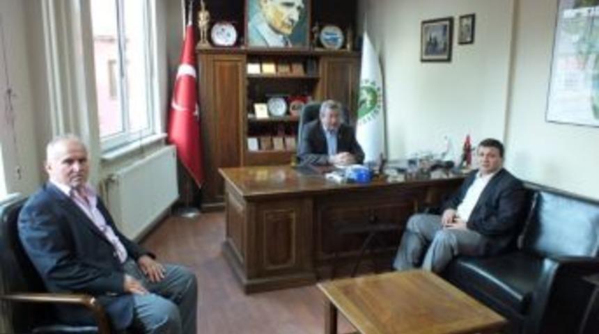 Almanya Zonguldaklılar Derneğinden Başkan G&uuml;lşen&rsquo;e Taziye Ziyareti