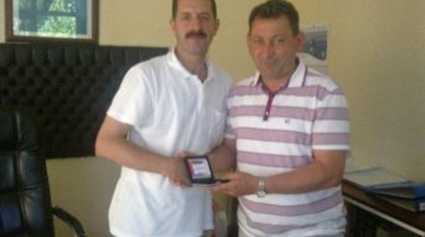 &Ccedil;anakkale Gsk&rsquo;dan Liman Başkanına Ziyaret