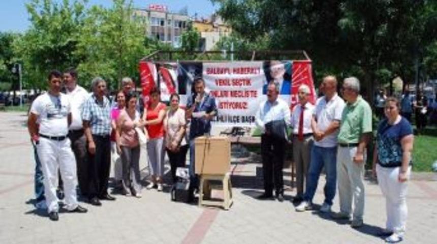 Salihli Chp Y&ouml;netiminden Balbay Ve Haberal A&ccedil;ıklaması